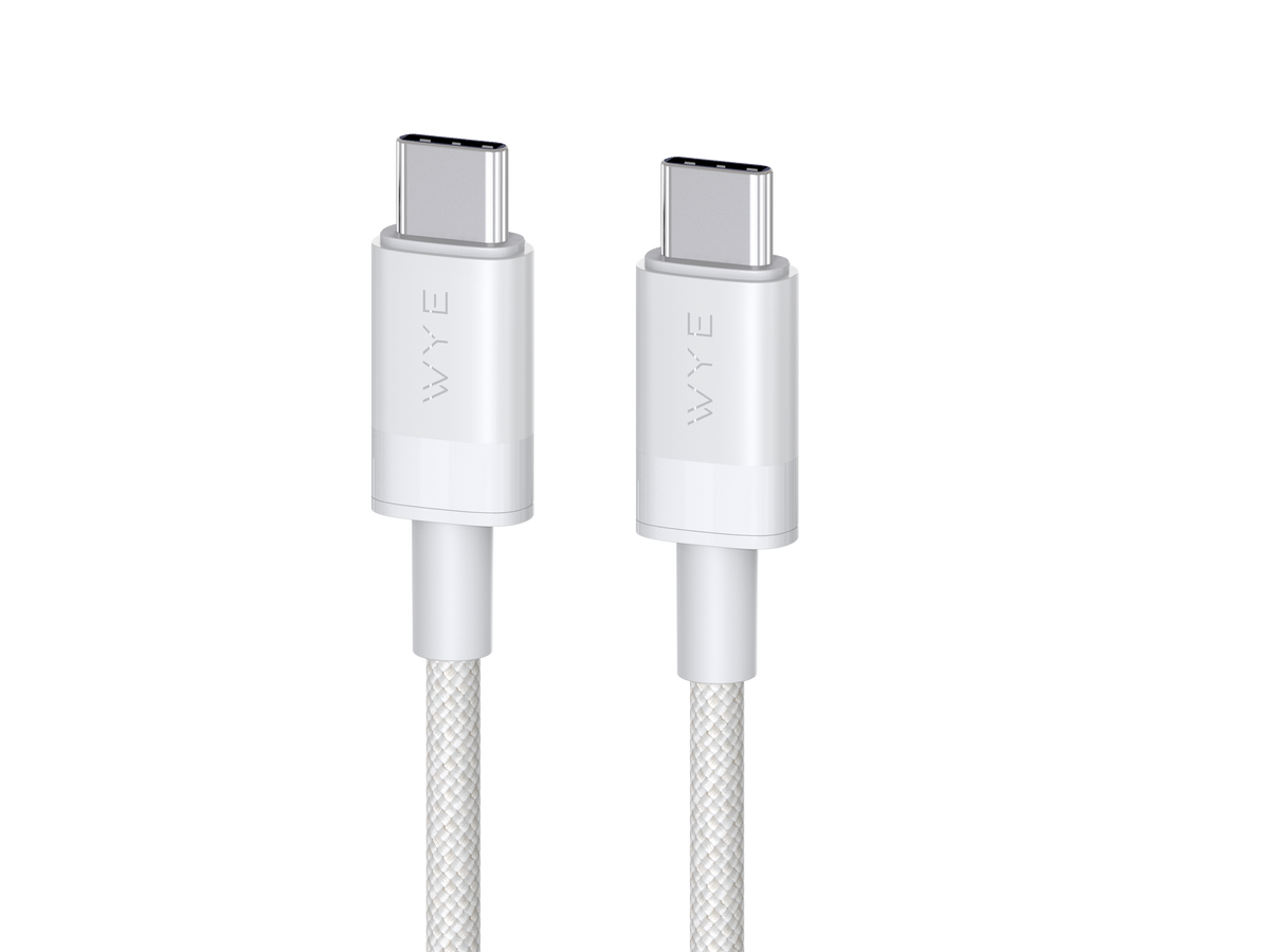 240W Braided Ultra Fast USB-C to USB-C Cable 2m | High-Power PD Data Sync Lead for Laptops & Mobiles