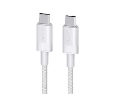 240W Braided Ultra Fast USB-C to USB-C Cable 2m | High-Power PD Data Sync Lead for Laptops & Mobiles
