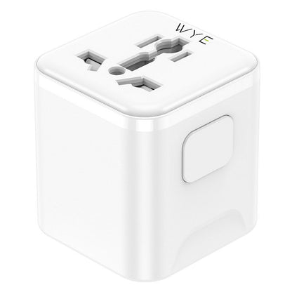 Universal Travel Adapter Plug with Dual USB Ports (TA14) | All-in-One Worldwide Wall Charger Converter for UK, EU, US, AU