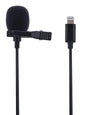 Lightning Lavalier Clip-On Microphone for iPhone & iPad | Plug & Play Lapel Mic for Vlogging, Video Recording & Live Streaming