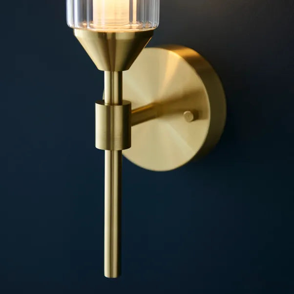 Vogue Bailey Ribbed Wall Light 176
