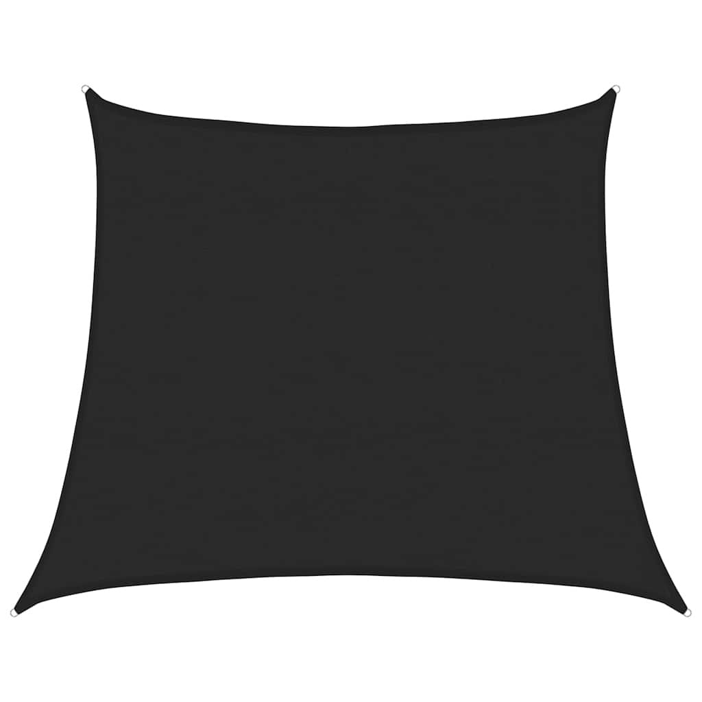 Sunshade Sail 160 g/m Trapezium Black 4/5x4 m HDPE