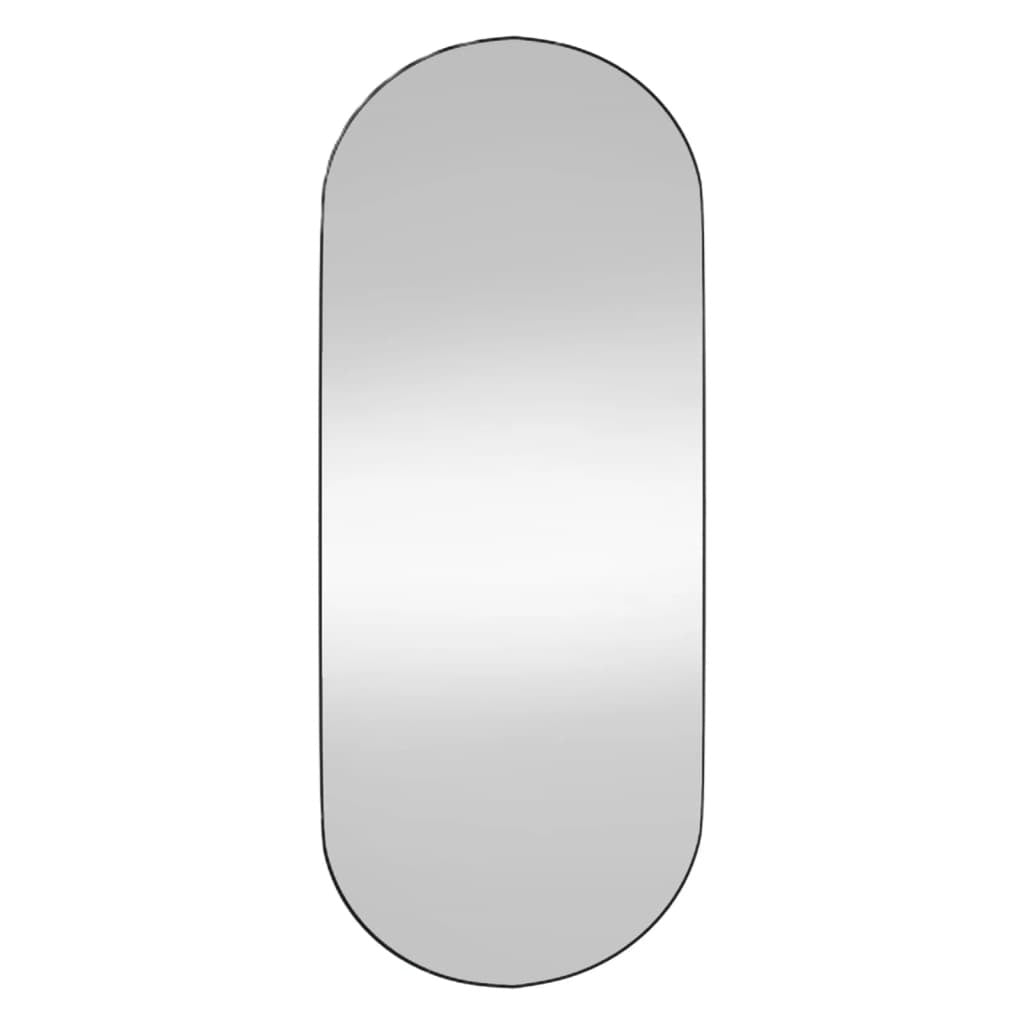 Wall Mirror 40x90 cm Glass Oval