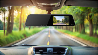 Full Touch Dual View Mirror Dash Camera