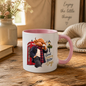 London Mug "Good Company Better Days British Highland Cow" Good Company Better Days 325ml Ceramic Coffee Mug – Cozy Highland Cow with Pint Of Beer By Red Phone Box Lamp Post British Gift | Available in Multicolours | Fast Dispatch by UK Seller (M3286)