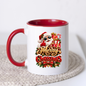 Christmas Mug "Merry Christmas" Cool Santa with Sunglasses & Gifts Merry Christmas 325ml Ceramic Coffee Mug – Cool Santa in Sunglasses Giving Thumbs Up with Gift Boxes & Candy Cane | Festive Holiday Gift | Fast Dispatch by UK Seller (M3362)