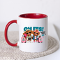 Holiday Highland Cows Mug "OH FFS! Holiday Mode On!" Oh Ffs! Holiday Mode On! 325ml Ceramic Coffee Mug – Cute Highland Cows Travel Buddies with Suitcases, Passport, Map & Camera | Funny Travel Gift | Fast Dispatch by UK Seller (M3370)