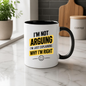 Funny Sarcastic Mug "I'M NOT ARGUING I'M Just Explaining Why I'M Right" 325ml Ceramic Coffee Mug – Humorous Work Cup & Sassy Quote Graphic Gift | Available in Multicolours | Fast Dispatch by UK Seller (M3055)