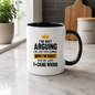 Sarcastic Mug "I'M NOT ARGUING I'M Just Explaining Why I'M Right You'Re Just F*Cking Wrong" Crown Typography 325ml Ceramic Coffee Mug – Funny Know It All Tea Cup With Gold Crown Graphic Gift | Available in Multicolours | Fast Dispatch by UK Seller (M3063)