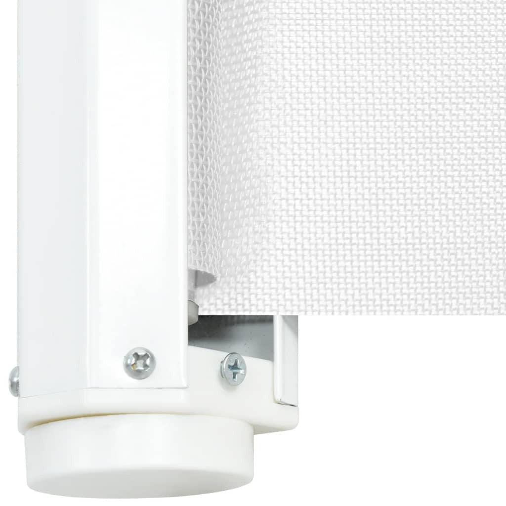 Retractable Pet Gate White 82.5x125 cm