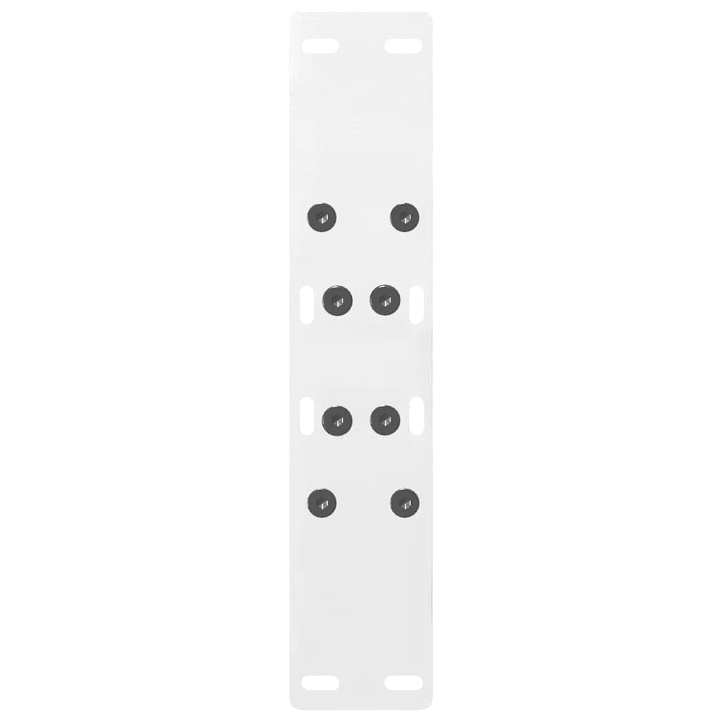 Coffee Table Legs A-Shaped 2 pcs White?38x(42-43) cm Steel