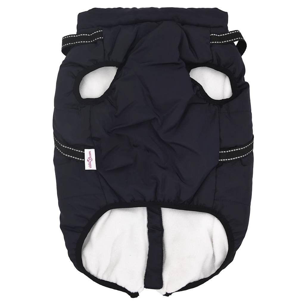 Dog Coat with Harness Waterproof Reflective Navy Blue 4XL