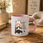 Funny Cat Mug "Different Cats Same Crazy Energy" Stacked Kittens 325ml Ceramic Coffee Mug Cute Cat Lover Tea Cup with Cute Kitten Stack & Paw Print Graphic Gift | Available in Multicolours | Fast Dispatch by UK Seller (M3027)