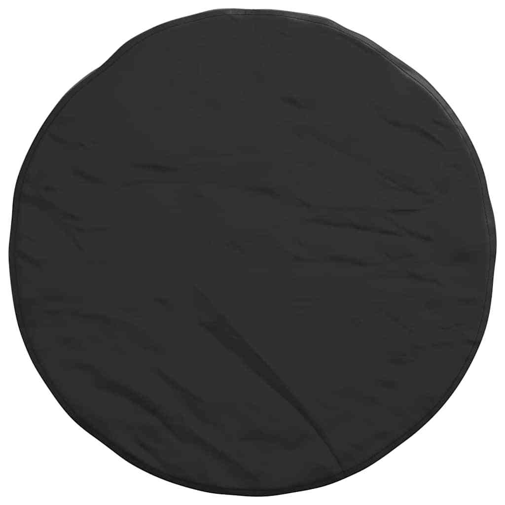 Outdoor Table Cover Black 112 x 112 x 10 cm 420D Oxford Fbric
