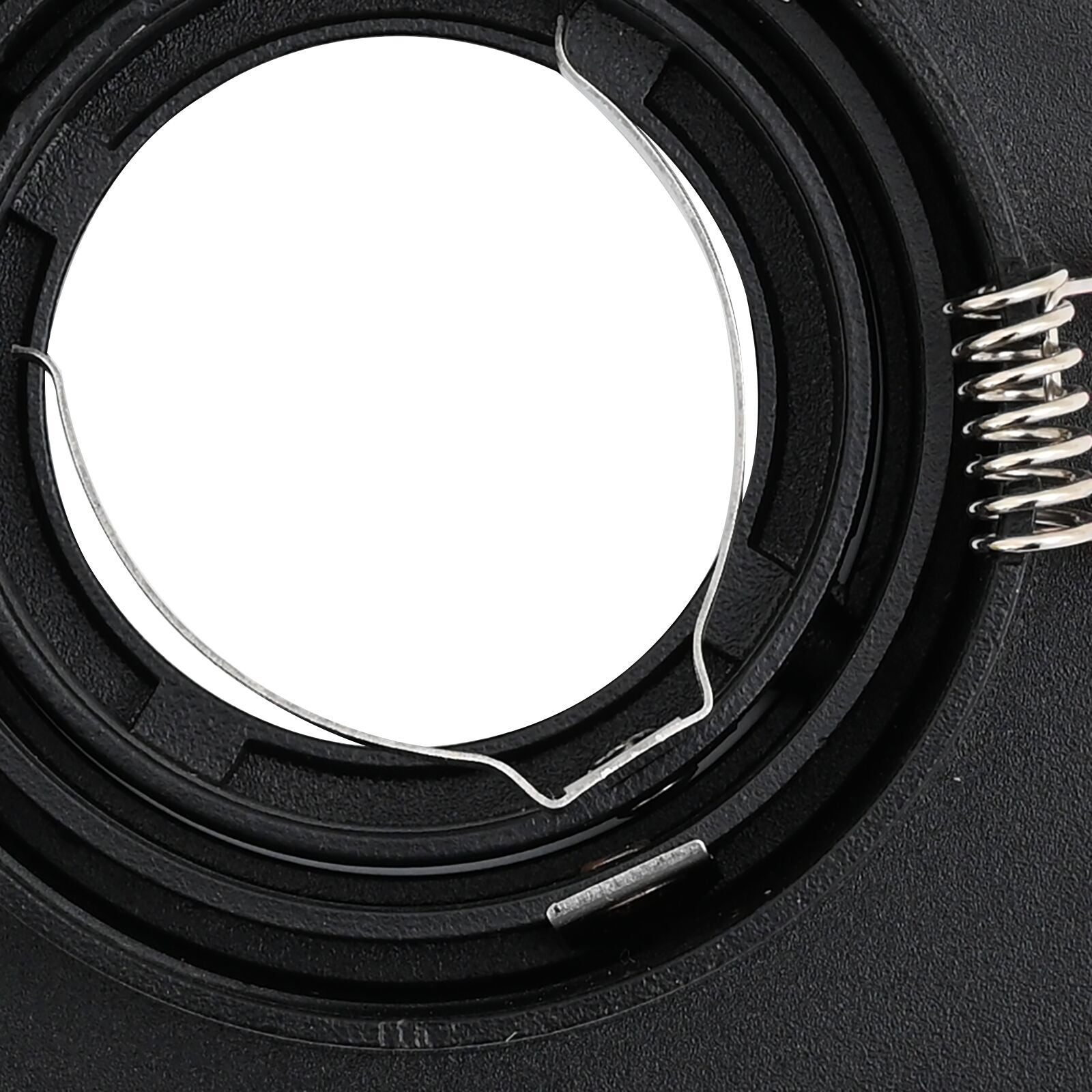 Spotlight 12 pcs Black 9 x 9 x 2 cm Aluminium