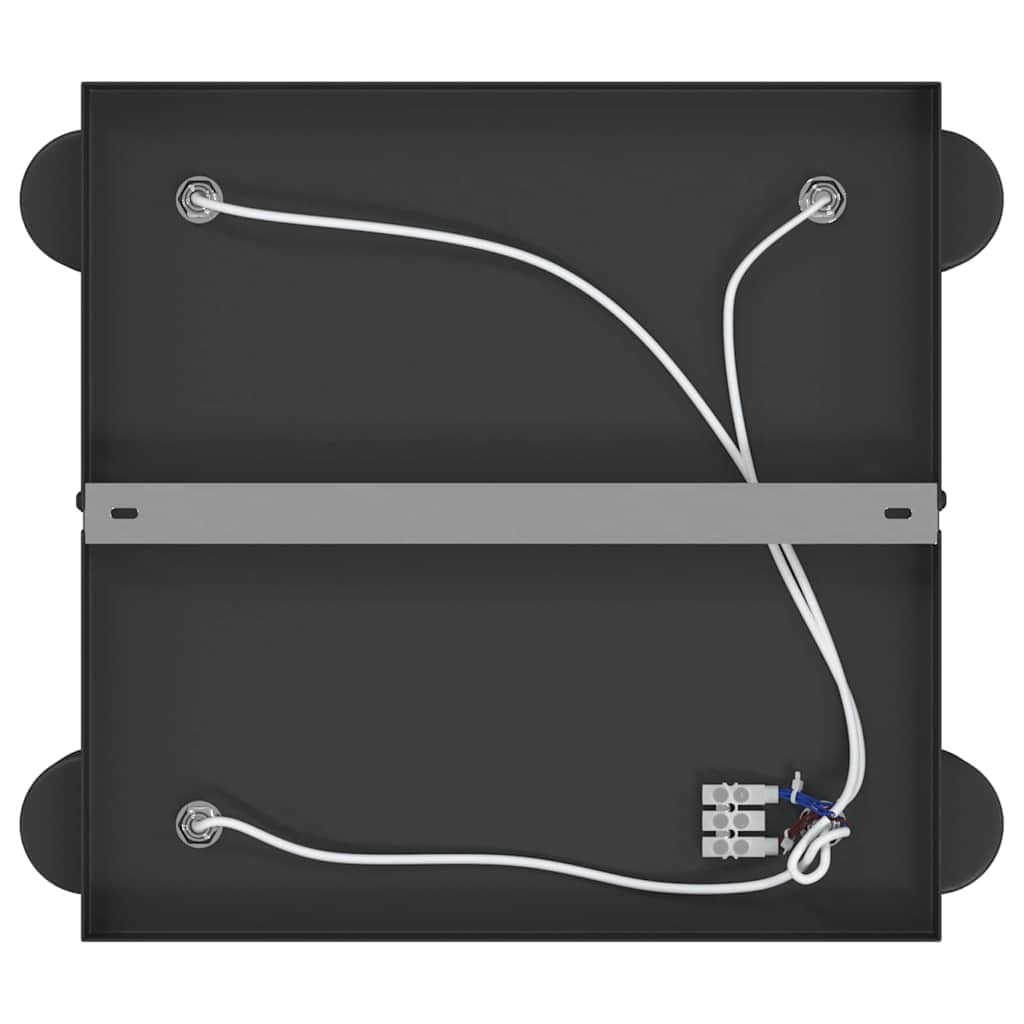Ceiling Spotlight Black 26.5 x 26 x 11.5 cm Metal