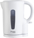 Tested Tower Presto 1.7L Electric Kettle, Removable Limescale Filter, Boil Dry Protection, 2200W, White