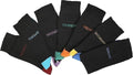 7 Pairs Weekday Socks – Cotton Rich Day of the Week Set – Smart Casual Wear UK Shoe Size 6–11