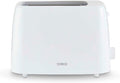 Tower PT20087WHT 2-Slice Toaster with 6 Browning Levels, Cancel Setting, Removable Crumb Tray, 650W, Black