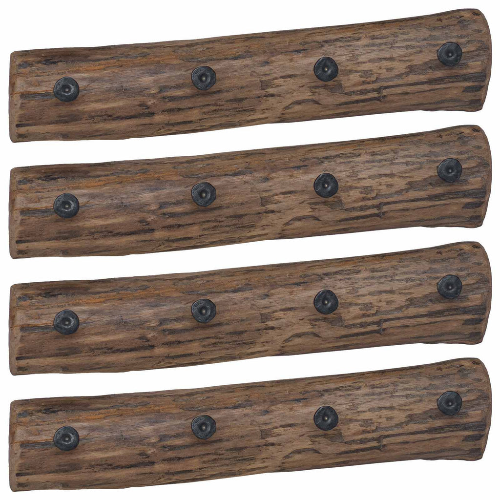 Hanger Brown 50 x 8 x 12 cm Solid Reclaim Wood