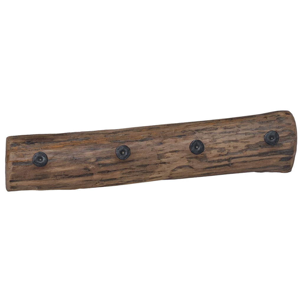Hanger Brown 50 x 8 x 12 cm Solid Reclaim Wood