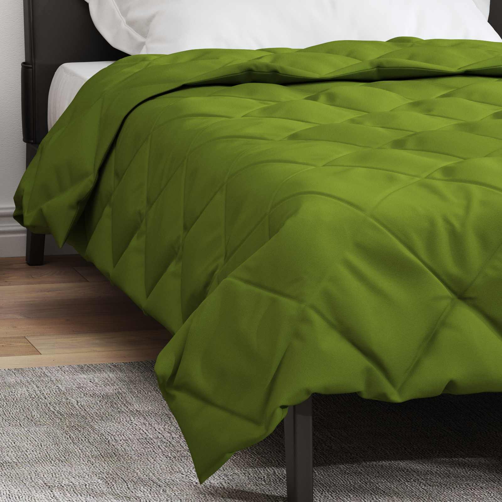 Summer Duvet Green 220 x 140 cm Microfiber