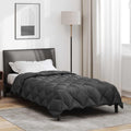 Winter Duvet Anthracite 200 x 135 cm Microfiber