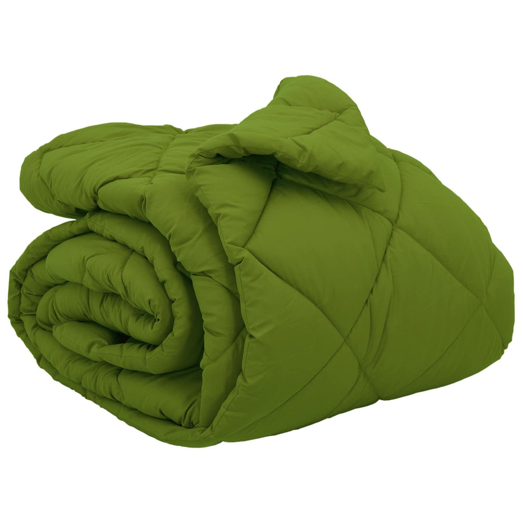 Winter Duvet Green 220 x 200 cm Microfiber