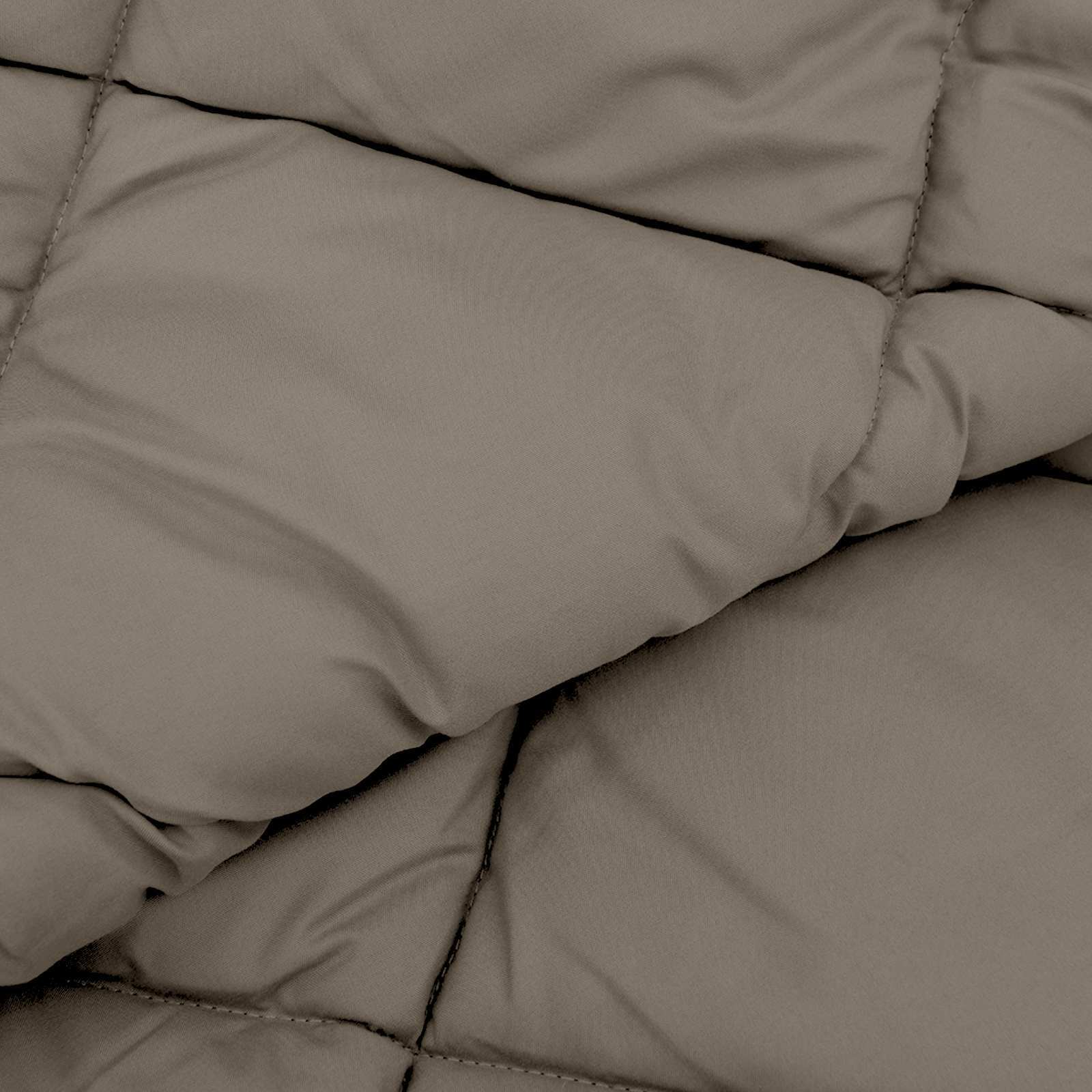 Winter Duvet Light Grey 240 x 200 cm Microfiber