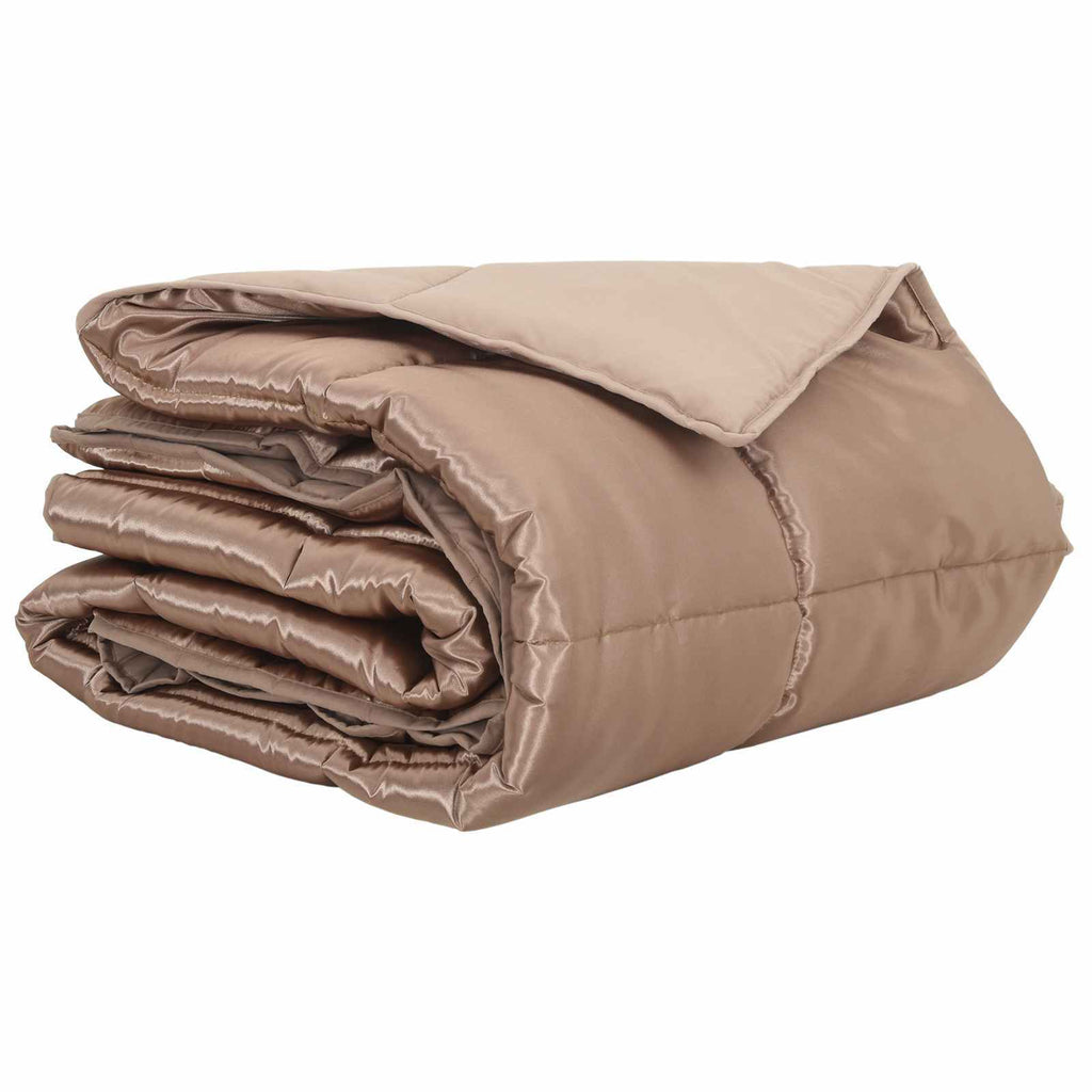 Summer Duvet Gold 240 x 200 cm Satin and Microfiber