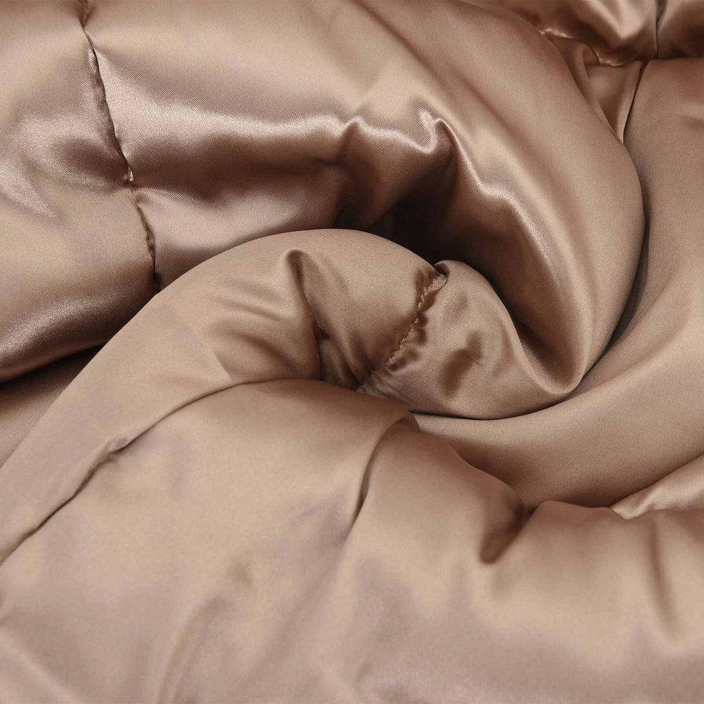 Summer Duvet Gold 240 x 200 cm Satin and Microfiber