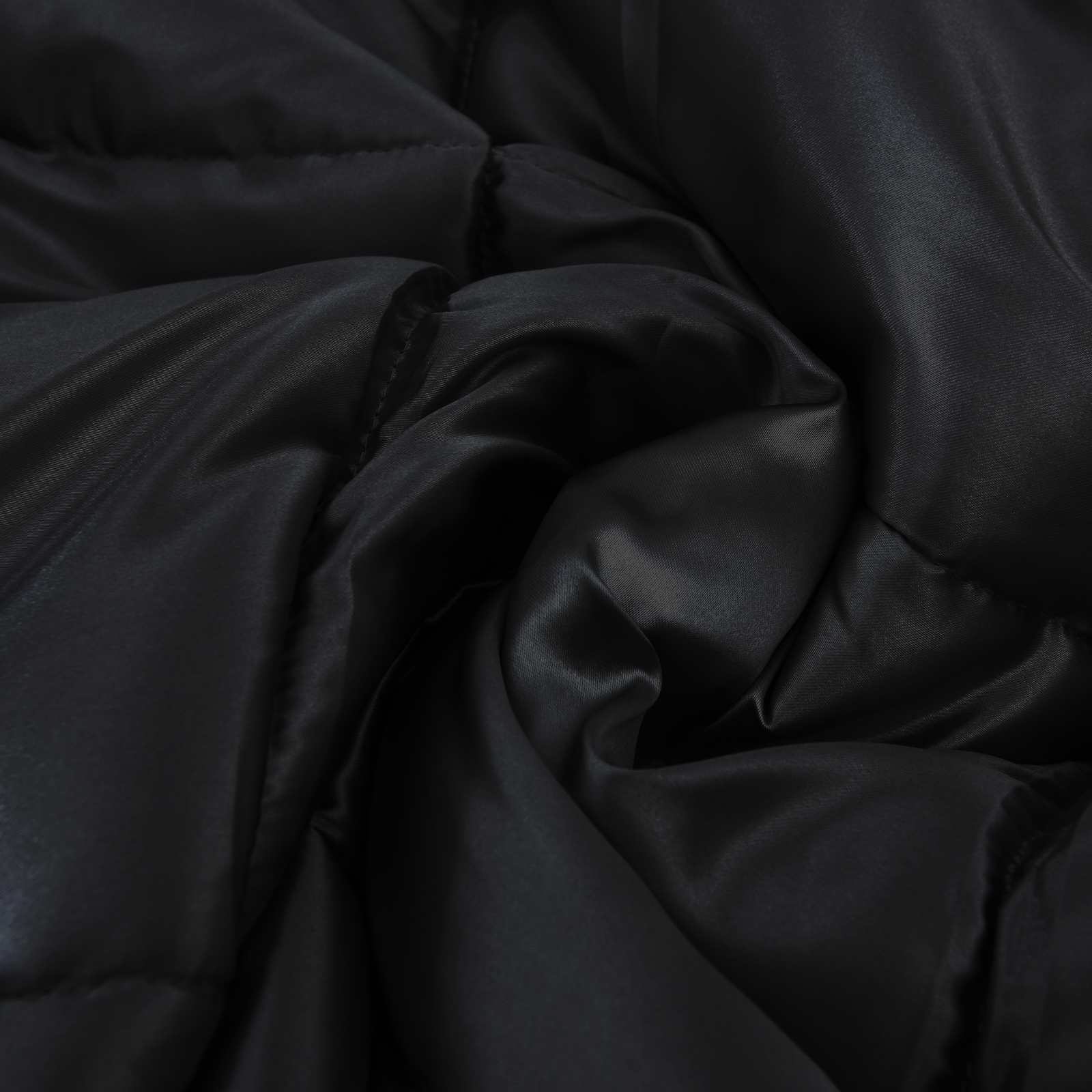 Summer Duvet Black 220 x 135 cm Satin and Microfiber