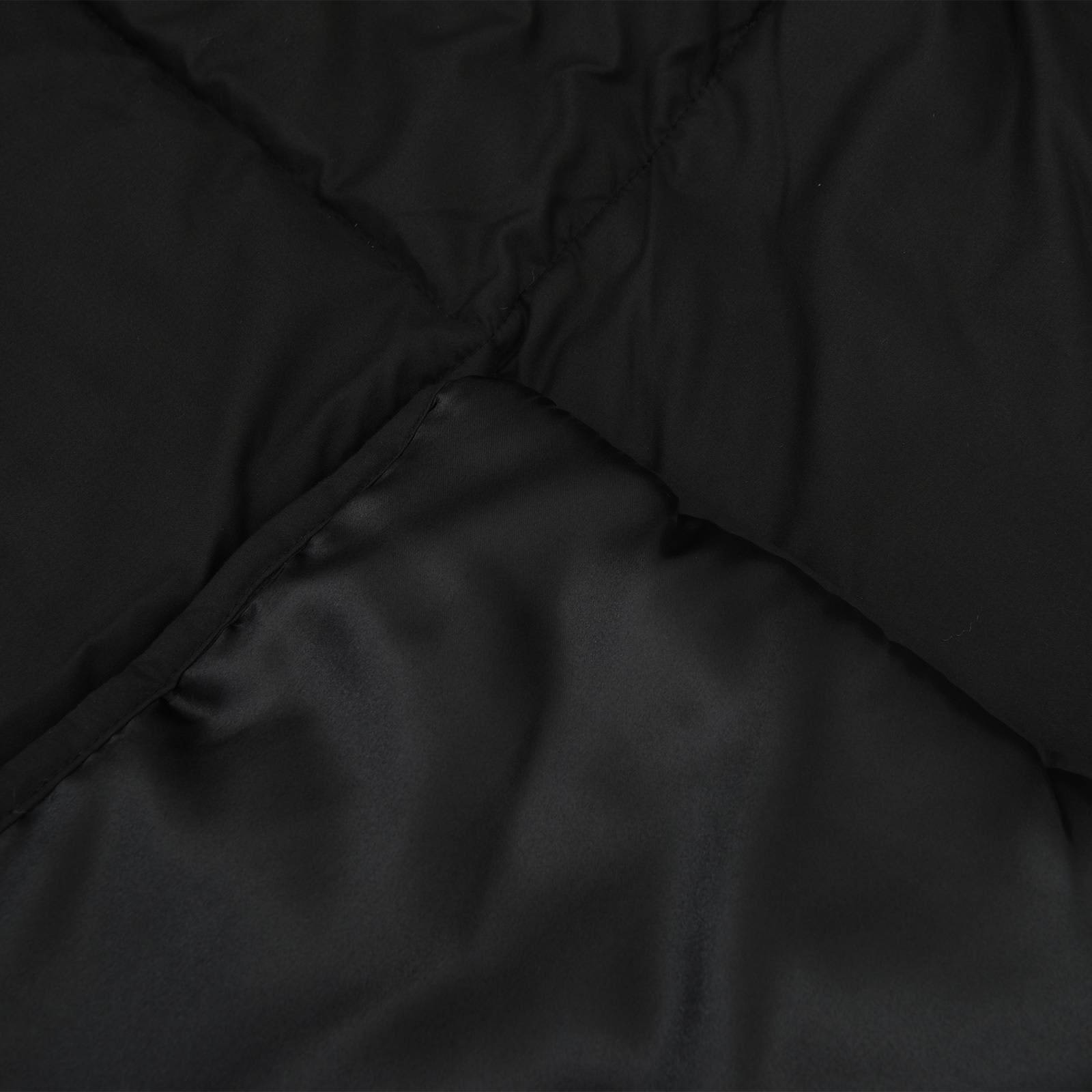 Summer Duvet Black 220 x 135 cm Satin and Microfiber