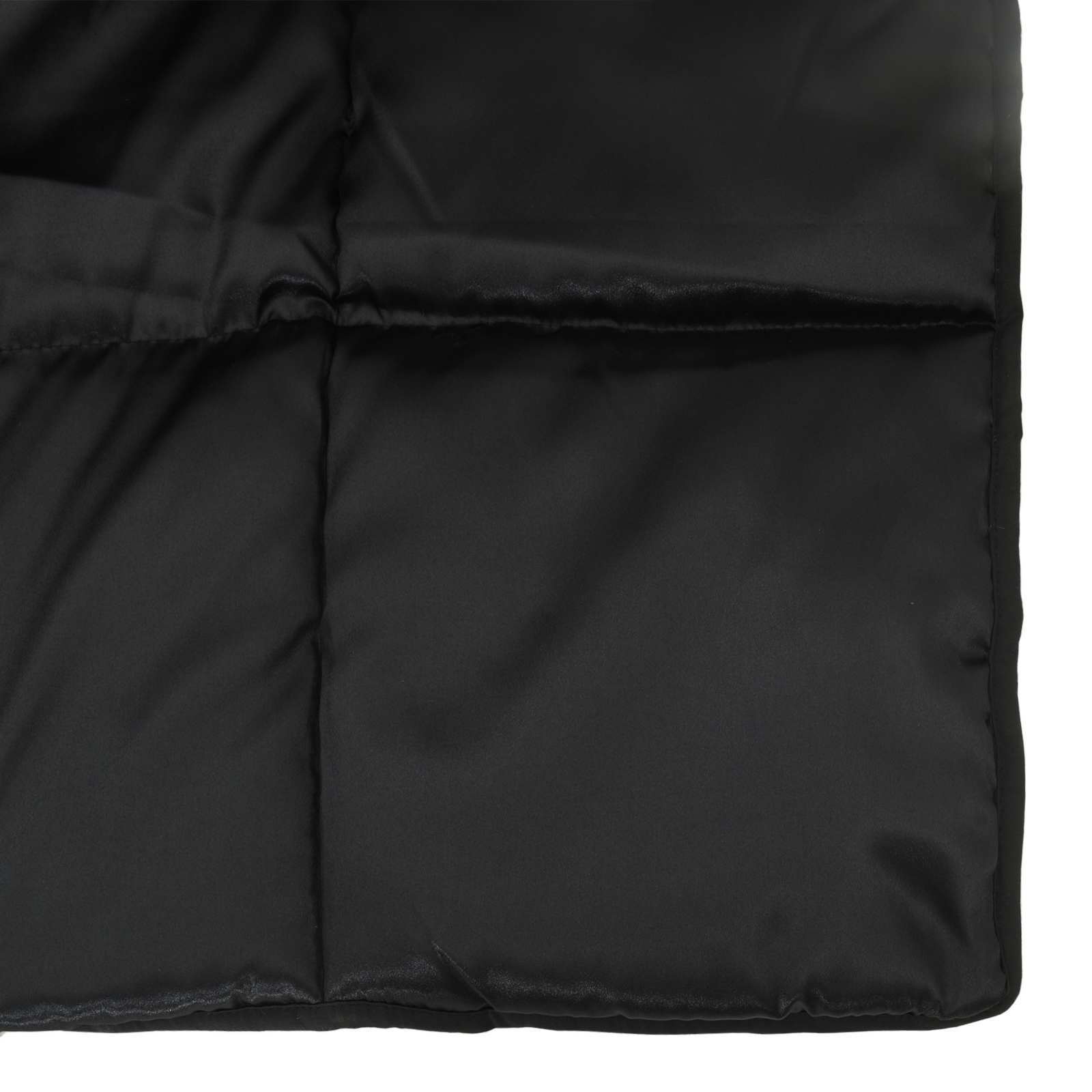Summer Duvet Black 220 x 135 cm Satin and Microfiber