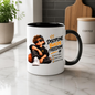 Motivational Mug "Discipline Builds Freedom" 325ml Ceramic Coffee Tea Cup – Cool Boy Graphic, Basketball, Habits & Goals Slogan Novelty Gift for Teens, Men, Birthday – Fast Dispatch by UK Seller (M3501)