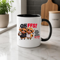Best Friends Highland Cows Mug "OH FFS! Good Friends Make Bad Days Better!" Oh Ffs! Good Friends Make Bad Days Better! 325ml Ceramic Coffee Mug – Cute Highland Cows in Hoodies & Caps with Cup & Mug | Funny Bestie Gift | Fast Dispatch by UK Seller (M3371)