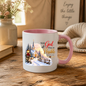 Religious Christmas Mug "With God All Things Are Possible" With God All Things Are Possible 325ml Ceramic Coffee Mug – Christian Winter Church Scripture Mug with Matthew 19:26 | Religious Holiday Gift | Fast Dispatch by UK Seller (M3341)