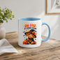 Spooky Season Mug "Oh FFS! It's Spooky Season" Highland Cow Oh Ffs! It's Spooky Season 325ml Ceramic Coffee Mug – Cute Highland Cow in Witch Hat with Pumpkin, Bats & Coffee | Halloween Gift | Fast Dispatch by UK Seller (M3363)