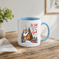 Religious Christmas Mug "Be Still And Know That I Am God" Church Be Still And Know That I Am God 325ml Ceramic Coffee Mug – Church Scripture Mug with Psalm 46:10, Decorated Trees & Lantern | Religious Holiday Gift | Fast Dispatch by UK Seller (M3355)
