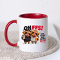 Best Friends Highland Cows Mug "OH FFS! Good Friends Make Bad Days Better!" Oh Ffs! Good Friends Make Bad Days Better! 325ml Ceramic Coffee Mug – Cute Highland Cows in Hoodies & Caps with Cup & Mug | Funny Bestie Gift | Fast Dispatch by UK Seller (M3371)