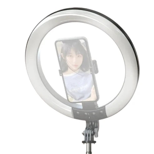 1.9M RGB LED Ring Light Selfie Stick Tripod with Wireless Remote | Extendable Umbrella Stand Foldable Bracket for Live Streaming & Vlogging (P100-RGB) (M1025)