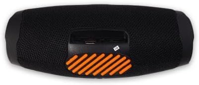 Portable Wireless Bluetooth Speaker with RGB LED Light Ring & Handle | Outdoor Splashproof Heavy Bass Boombox
