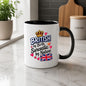 Humorous Mug "British By Birth Sarcastic By Nature" 325ml Ceramic Coffee Mug Funny British Union Jack Flag Tea Cup with Royal Crown & Hearts Graphic Gift | Available in Multicolours | Fast Dispatch by UK Seller (M1310)