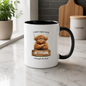 Funny Mug Grumpy Highland Cow "I Don't Need Your Attitude" Coffee Mug - Sarcastic Farm Animal Ceramic Tea Cup with Crossed Arms & Wooden Sign Quote Gift | Available in Multicolours | Fast Dispatch by UK Seller (M1208)