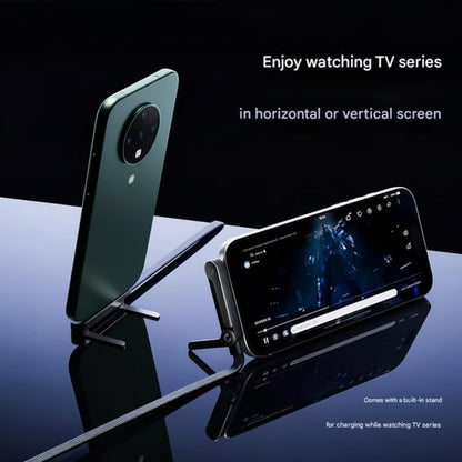 240W USB-C to USB-C Fast Charging & Data Cable | 180Â° Rotating Right-Angle Braided Lead