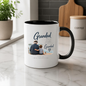 Family Mug "Grandad SOME OF THE BEST MEMORIES ARE MADE WITH" Sentimental Grandpa 325ml Ceramic Coffee Mug – Heartwarming Grandad Tea Cup with Grandfather & Grandchild Lake Scene Graphic Gift | Available in Multicolours | Fast Dispatch by UK Seller (M3016)
