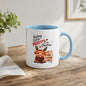Festive Mug "Feeling Extra Moo-rry This Christmas" Highland Cow 325ml Ceramic Coffee Mug Cute Holiday Tea Cup with Reindeer Antlers, Plaid Scarf & Wooden Sign Gift | Available in Multicolours | Fast Dispatch by UK Seller (M1293)