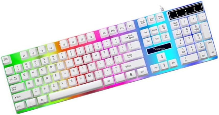Backlit Usb Keyboard for Computer Use Wired Design Backlight As Computer Usb Keyboard Accessory