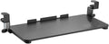Keyboard Tray Under Desk w/Ball-Bearing Slides, Platform Tray Under Table Desk Mount Drawer, No Screw into Desk, Office to Save Space