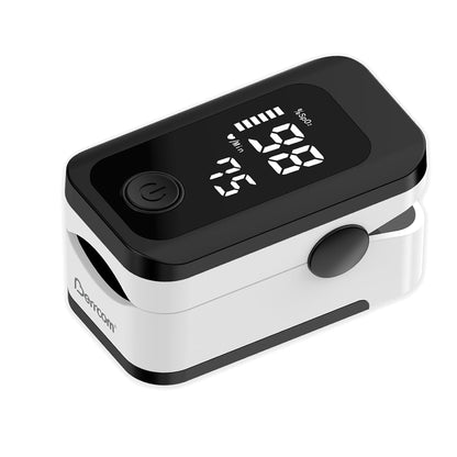Berrcom Pulse Oximeter Blood Oxygen Saturation Monitor Finger High Accuracy Sats Monitor for Child, Adult with LED Display